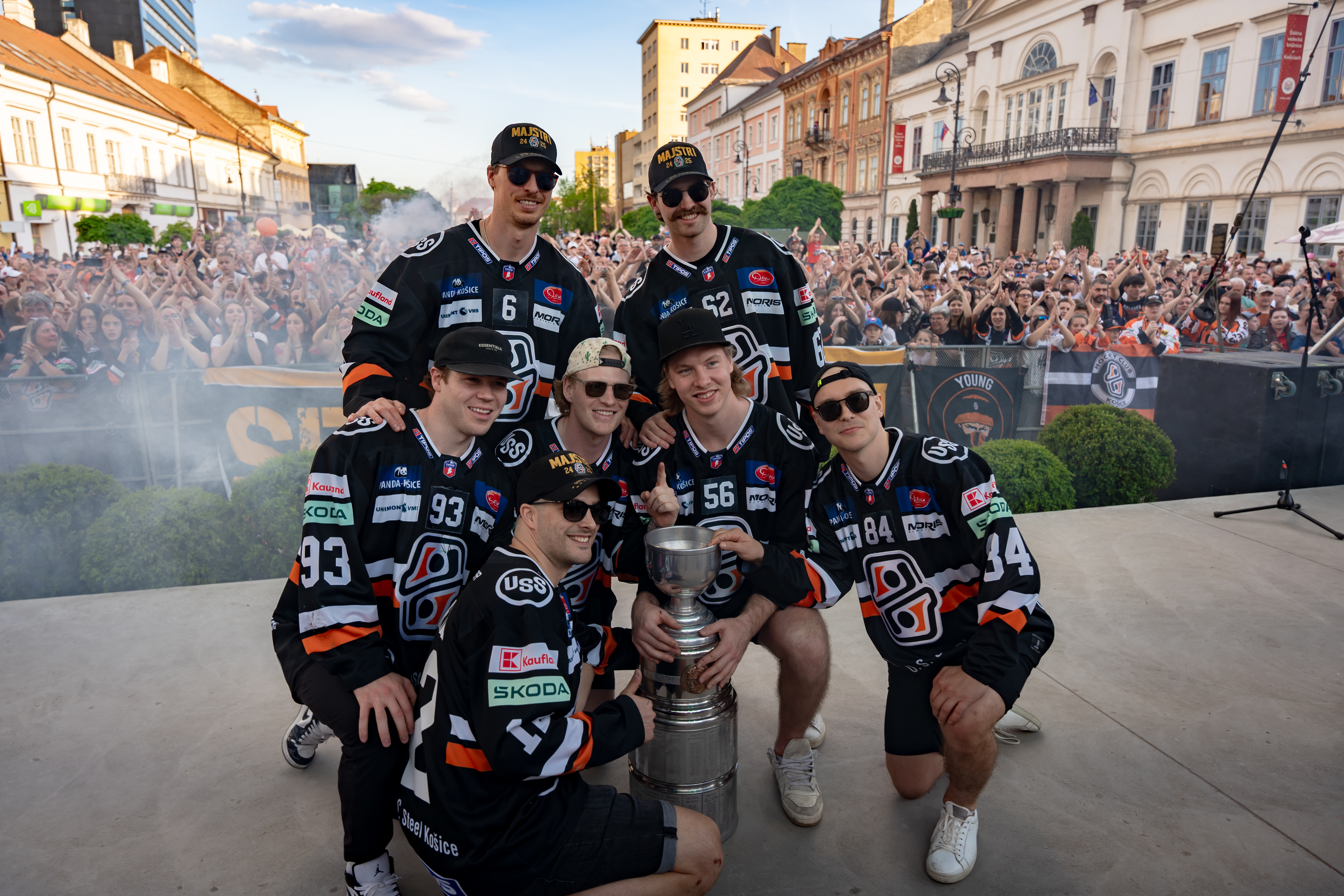 Majstrovske oslavy HC Kosice-71